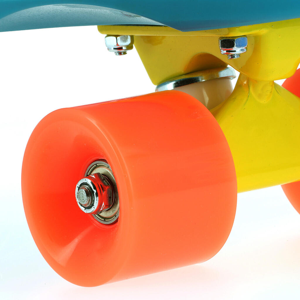 CRUISER SKATEBOARD YAMBA 100 BLEU CORAIL