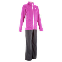 Survêtement My Gym'Y fitness fille violet tyrian