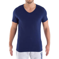 Dry Skin Bodybuilding V-neck T-shirt - Dark Blue