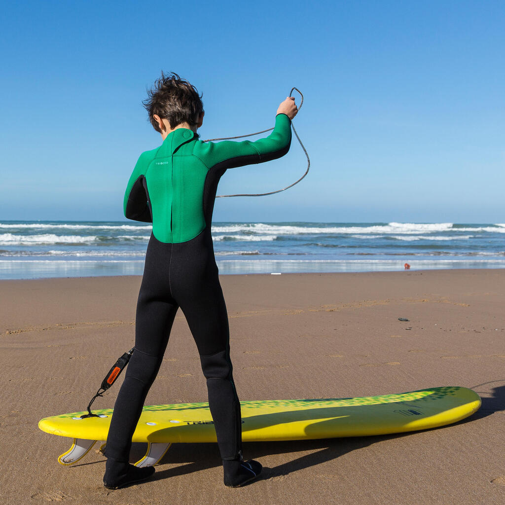 Neoprenanzug Surfen 100 4/3 mm Kinder