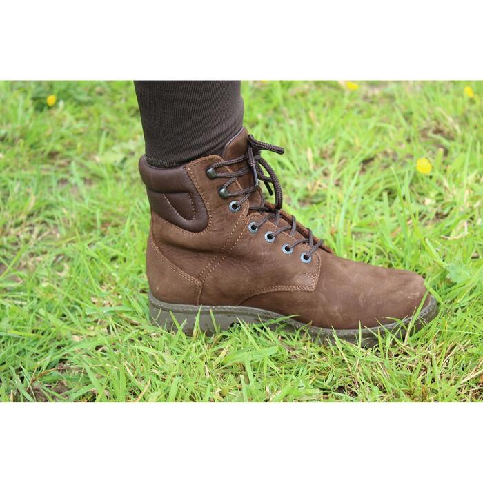 Boots d'équitation marron taille 35