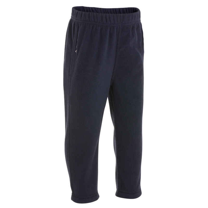 Forclaz 50 Baby Fleece Hiking Trousers - Navy blue