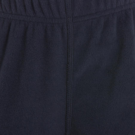 Forclaz 50 Baby Fleece Hiking Trousers - Navy blue