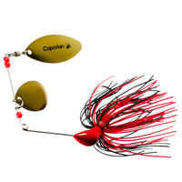Buckhan 16gr Lure Fishing Spinnerbait Red/Black