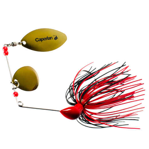 
      Spinnerbait pêche aux leurres Buckhan 16gr Rouge / Noir
  