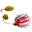 Spinnerbait pesca con señuelos Buckhan 16 g rojo / negro