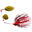 Spinnerbait pêche aux leurres Buckhan 16gr Rouge / Noir