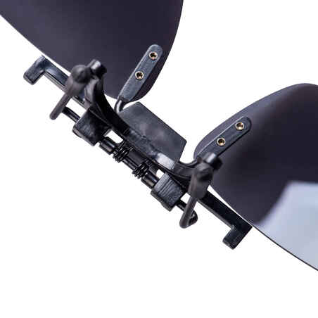 مشبك نظارات Vision 300 صغيرة مستقطب يُثبت على النظارات الشمسية من الفئة 3.