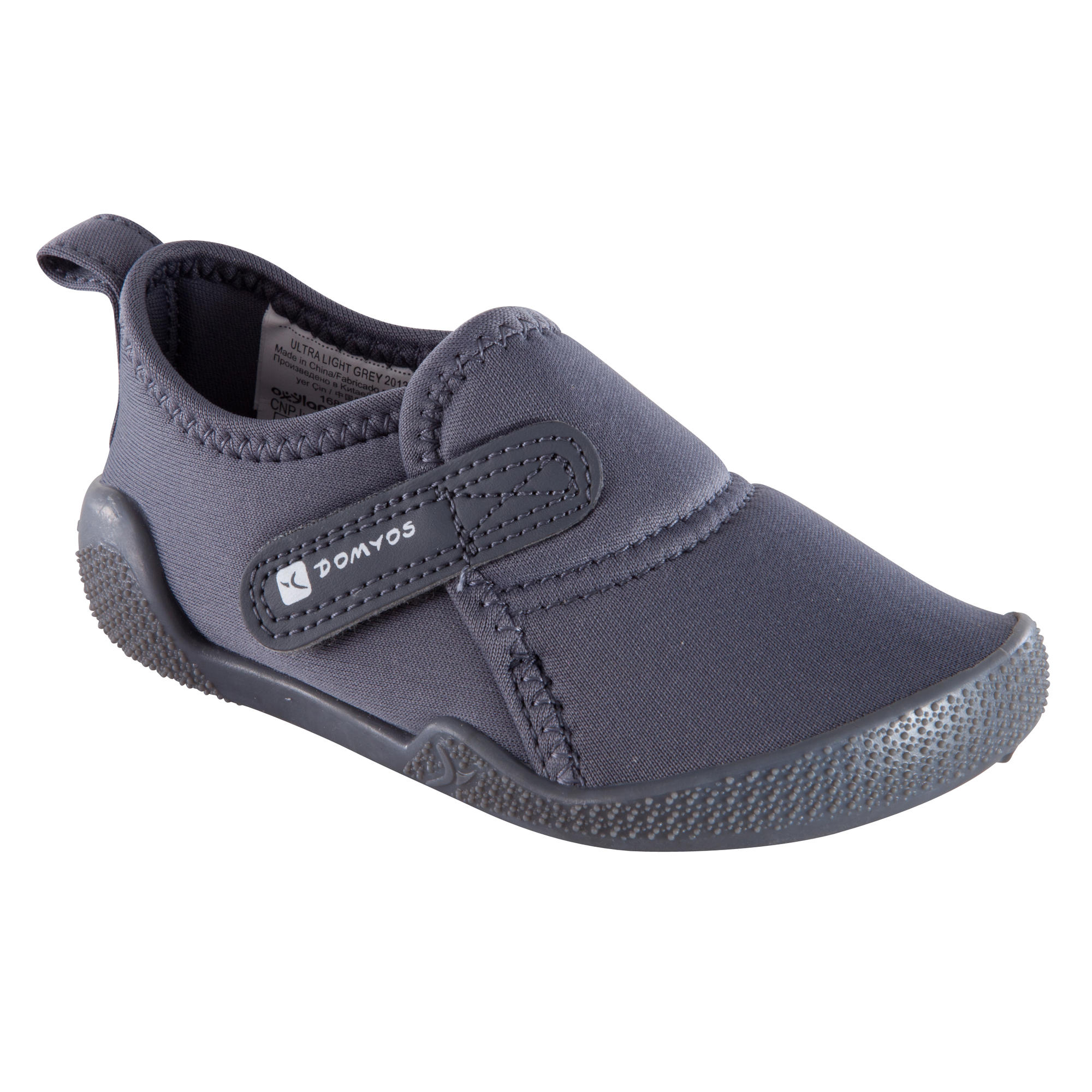 Ultralight Jimnastik Ayakkabisi Bebek Koyu Gri Domyos By Decathlon