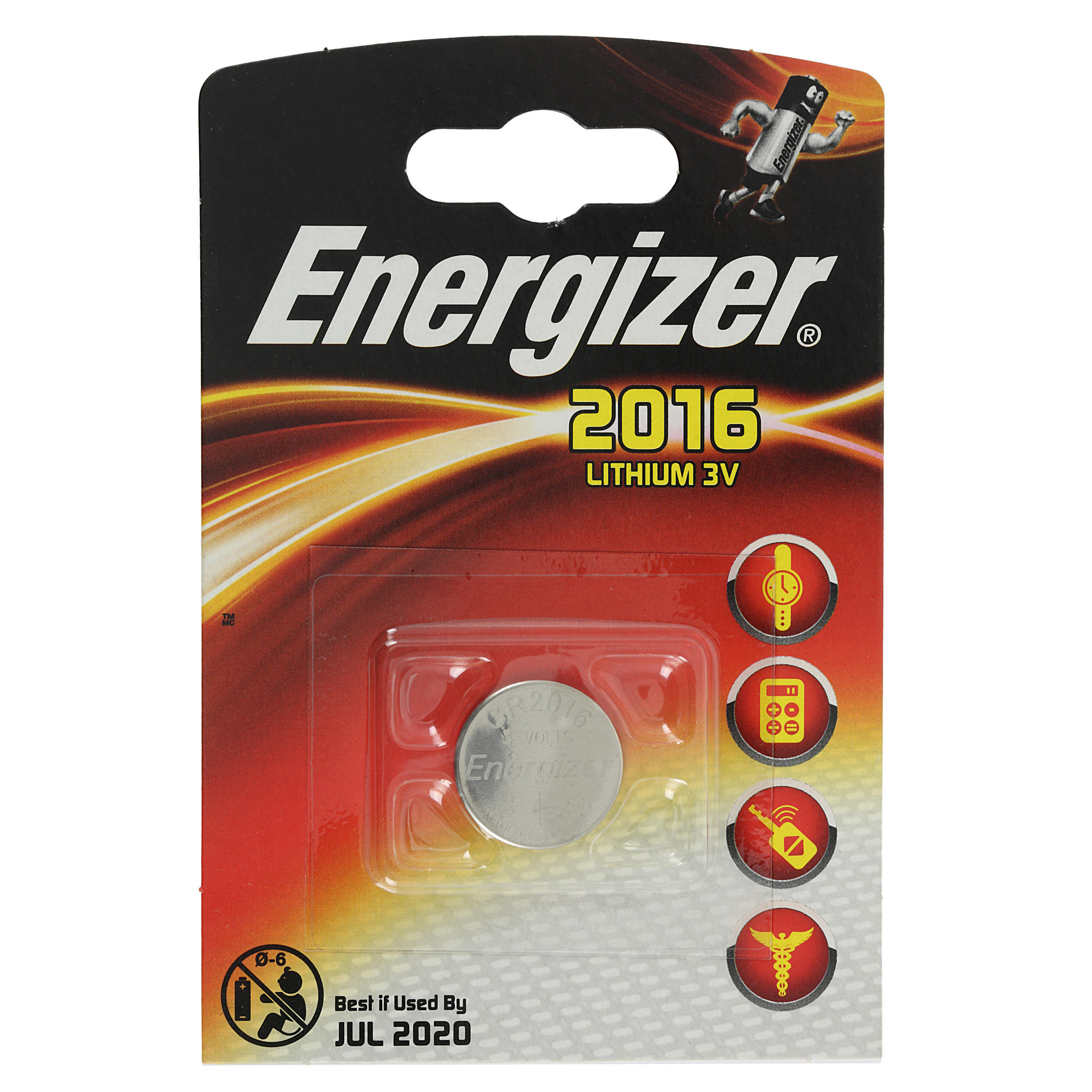 ENERGIZER PILE CR2016 -