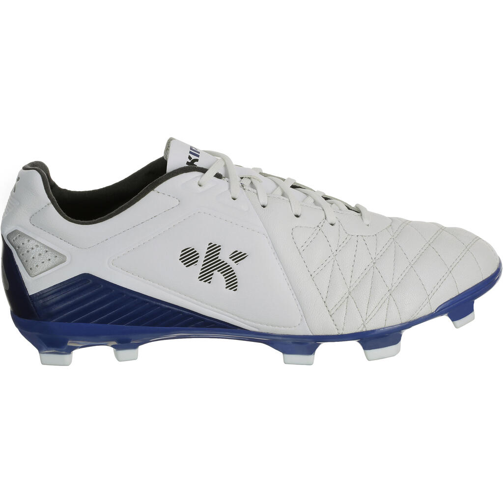 Fußballschuhe Nocken Agility 700 Pro FG Erwachsene weiß/blau