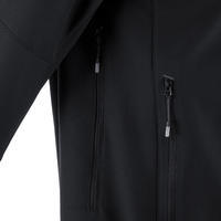 Forclaz 500 Warm Men's Hiking Softshell Jacket - Black
