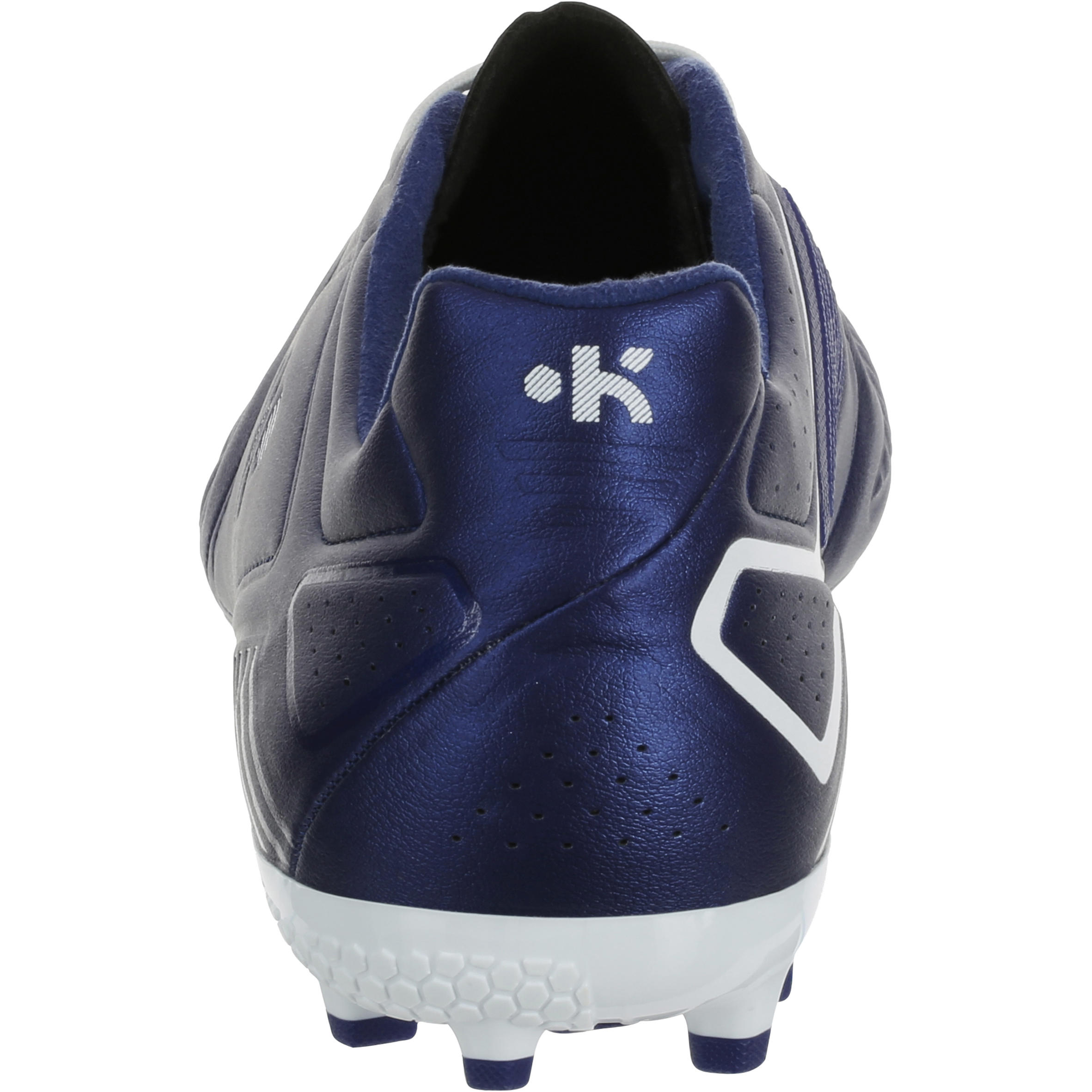 Botas de fútbol adulto terrenos sintéticos Agility 500 AG azul 4/12