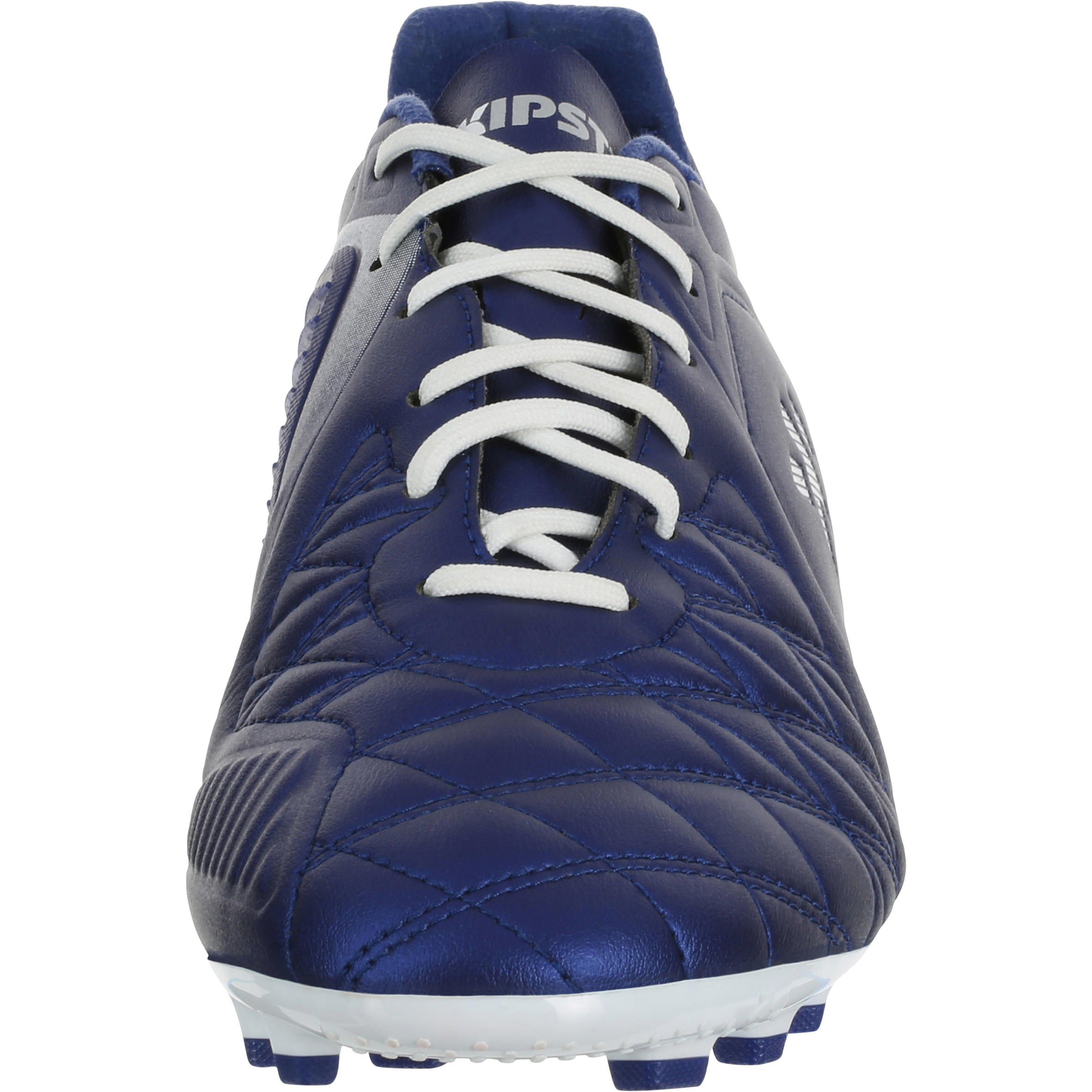 Botas de fútbol adulto terrenos sintéticos Agility 500 AG azul 5/12