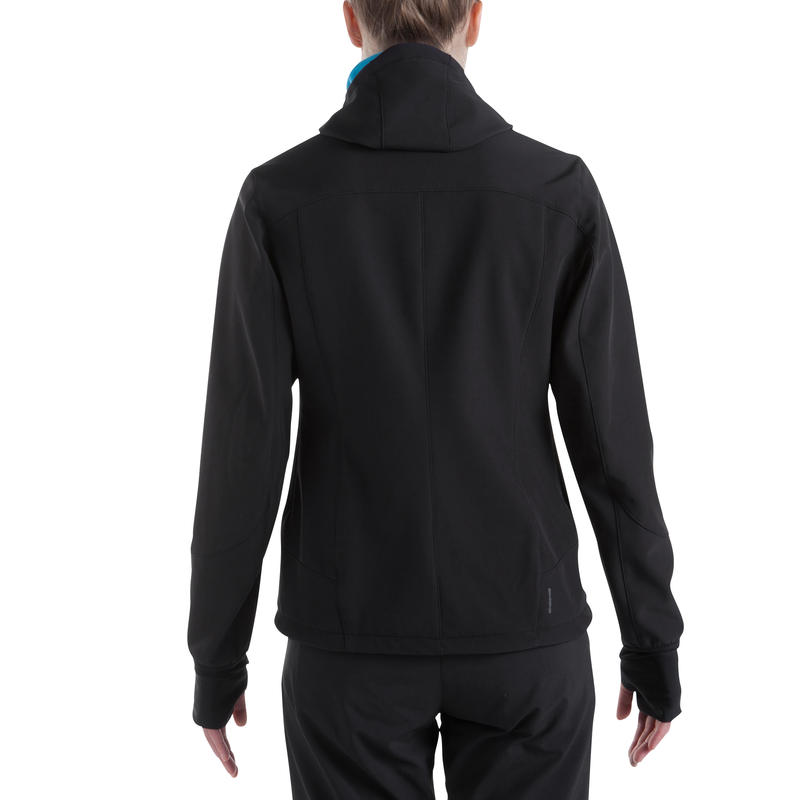 Forclaz 500 Warm Women's Hiking Softshell Jacket Black Decathlon