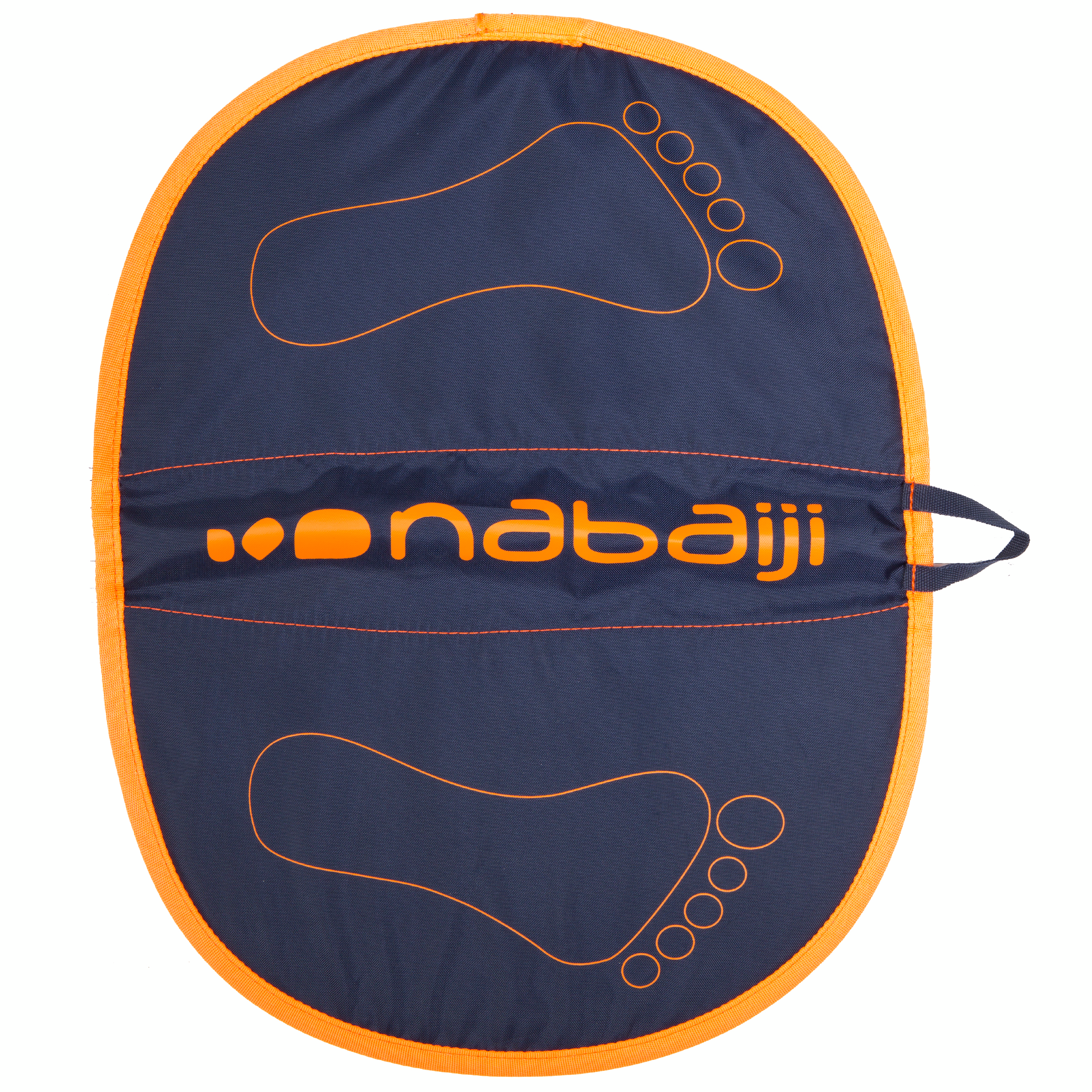 TAPIS DE SOL DE NATATION - HYGIENE FEET - BLEU / ORANGE