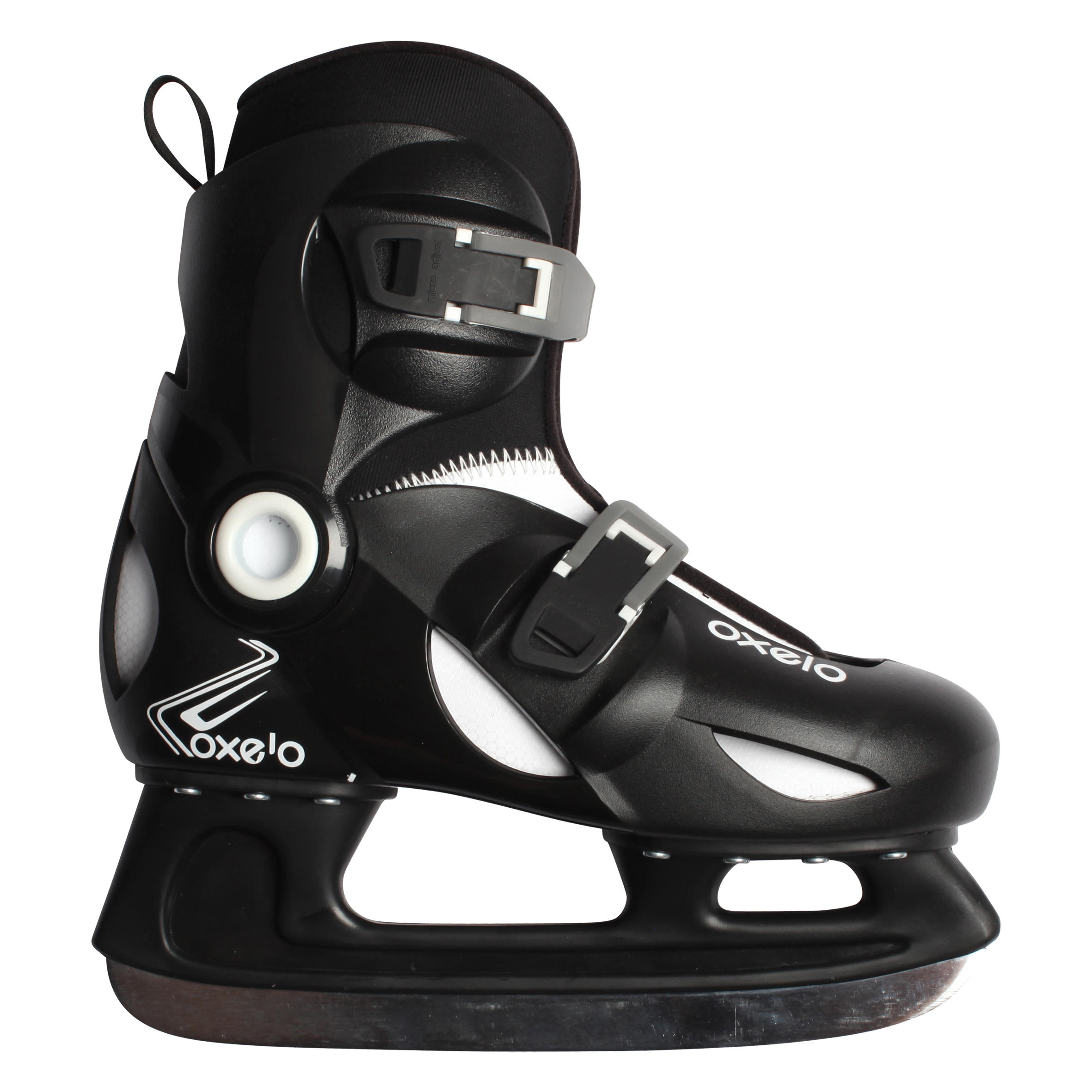 Kids' Ice Skates - Play 3 Black - OXELO