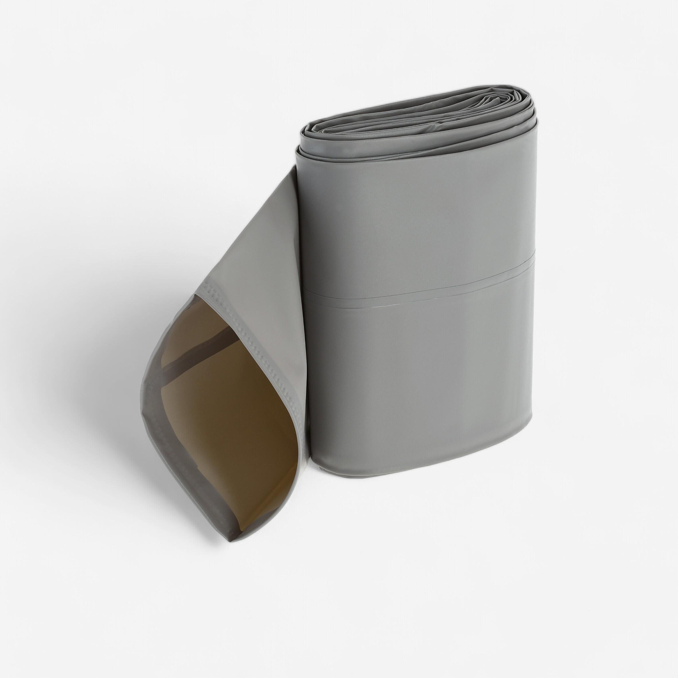 Trampoline pole sleeves top