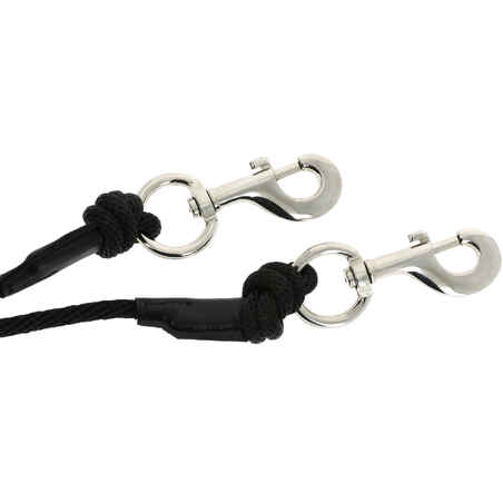Horse & Pony Lunge Reins - Black