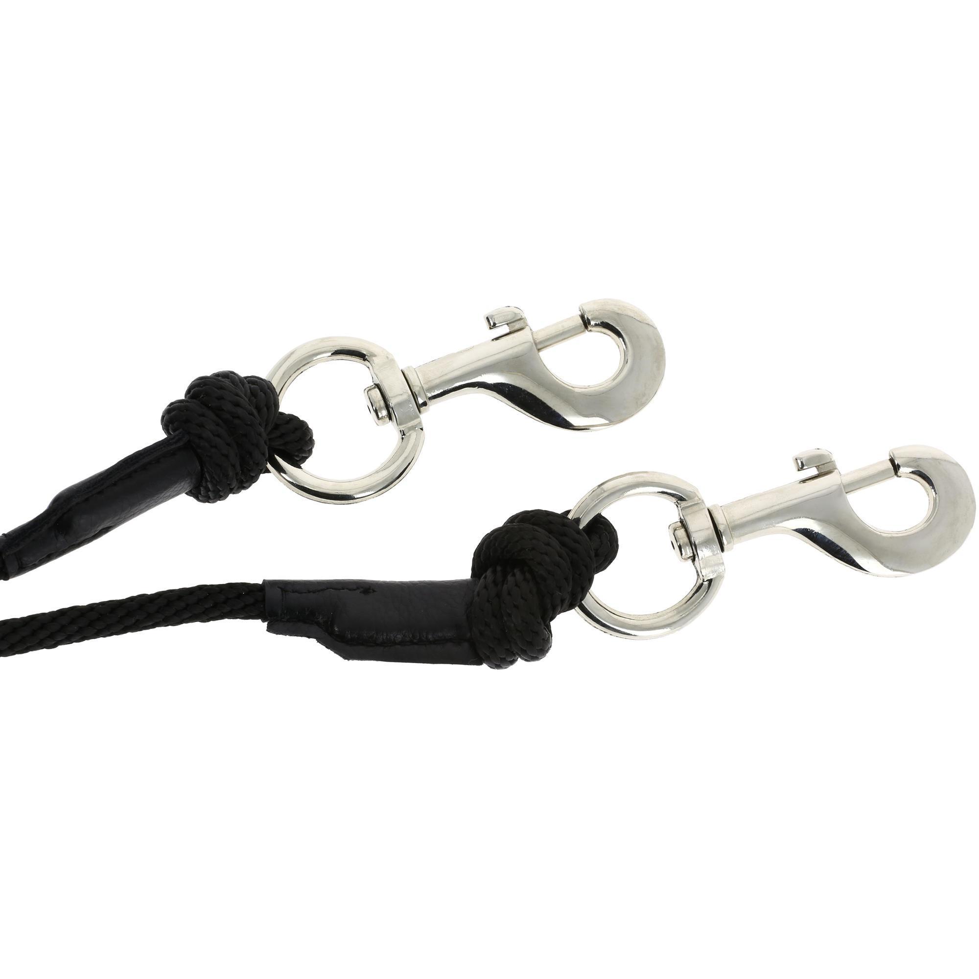 Long Horse and Pony Reins - Black