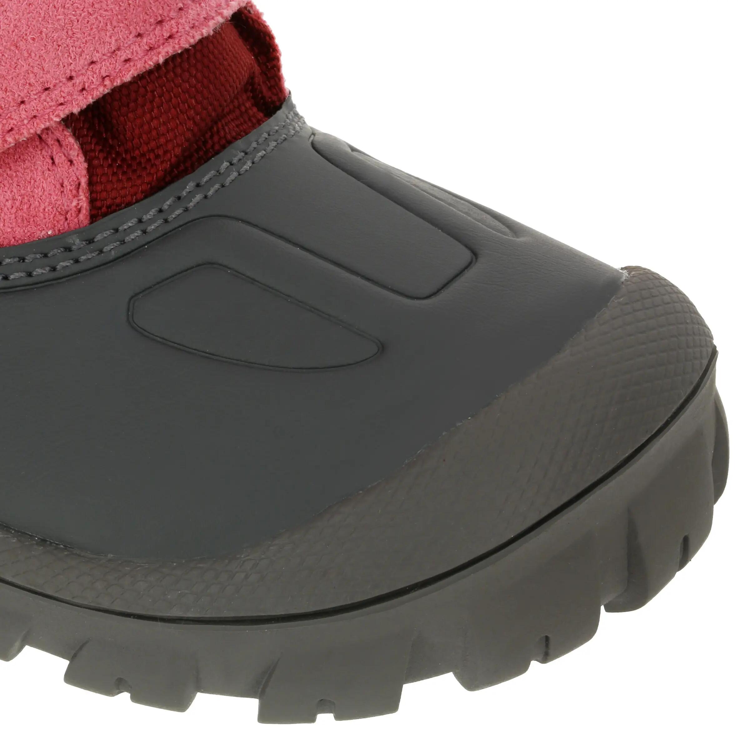 Arpenaz 500 Warm Baby Hiking Snow Boots Pink 7/11