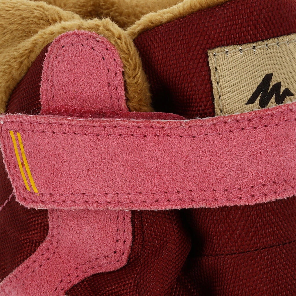 Winterstiefel Arpenaz 500 Warm Baby rosa