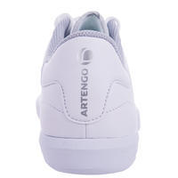 CHAUSSURES DE TENNIS FEMME TS100 BLANC