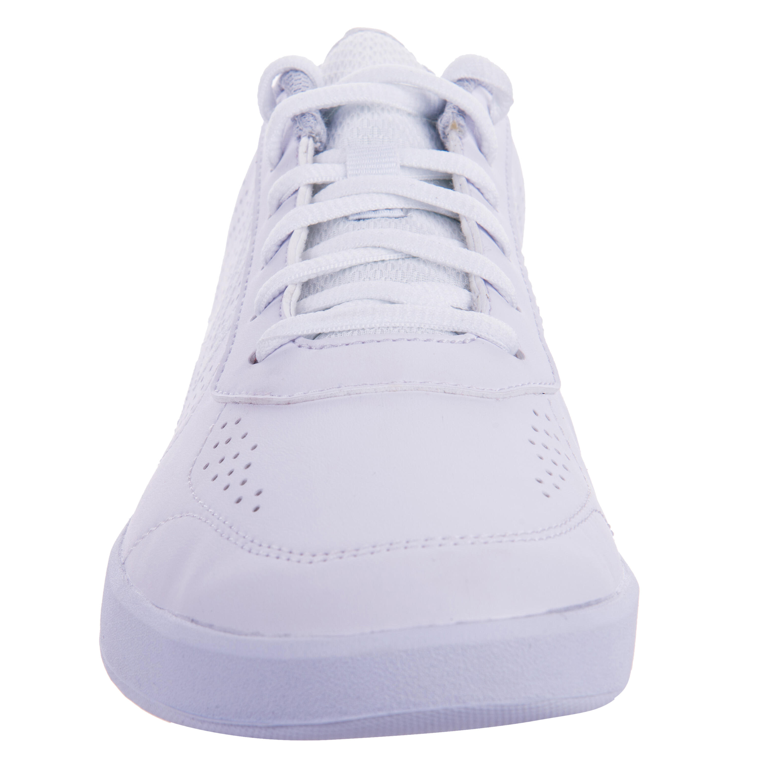 CHAUSSURES DE TENNIS FEMME TS100 BLANC