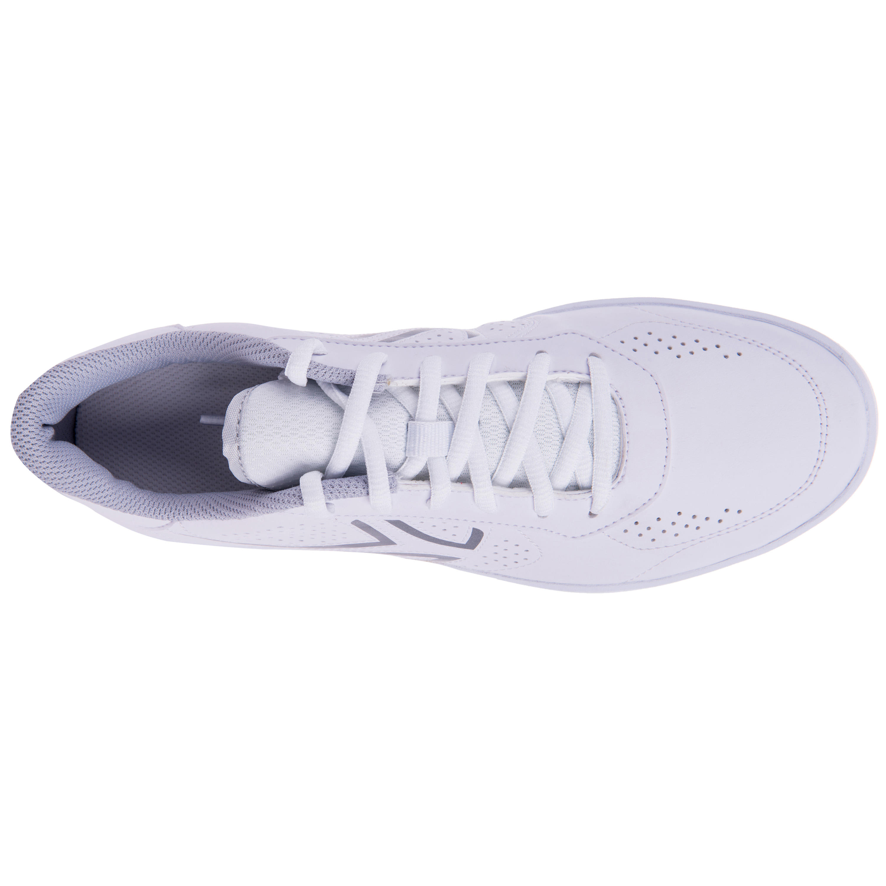 TS700 Women's Lace-Up Tennis Shoes - White 7/14
