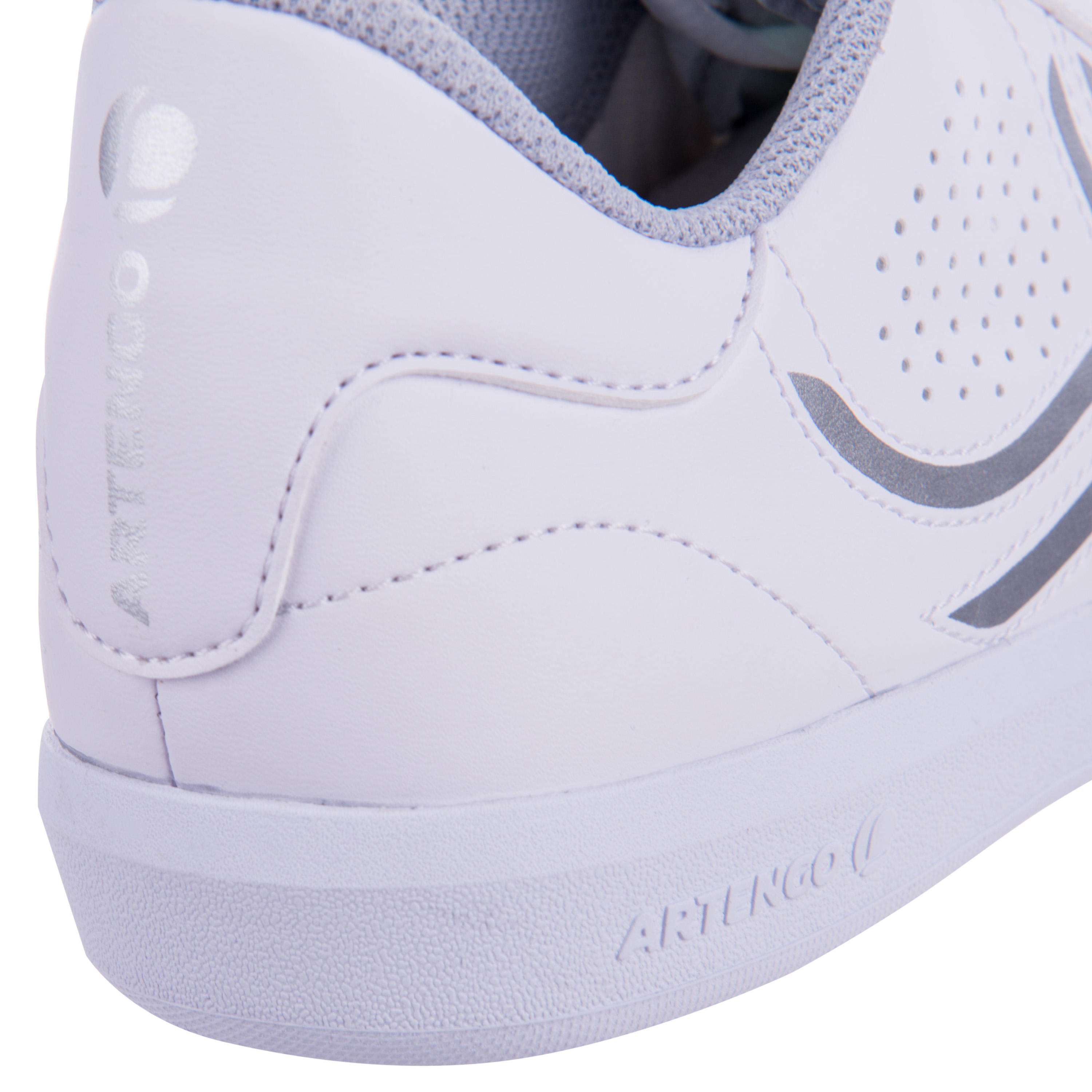 TS700 Women's Lace-Up Tennis Shoes - White 14/14