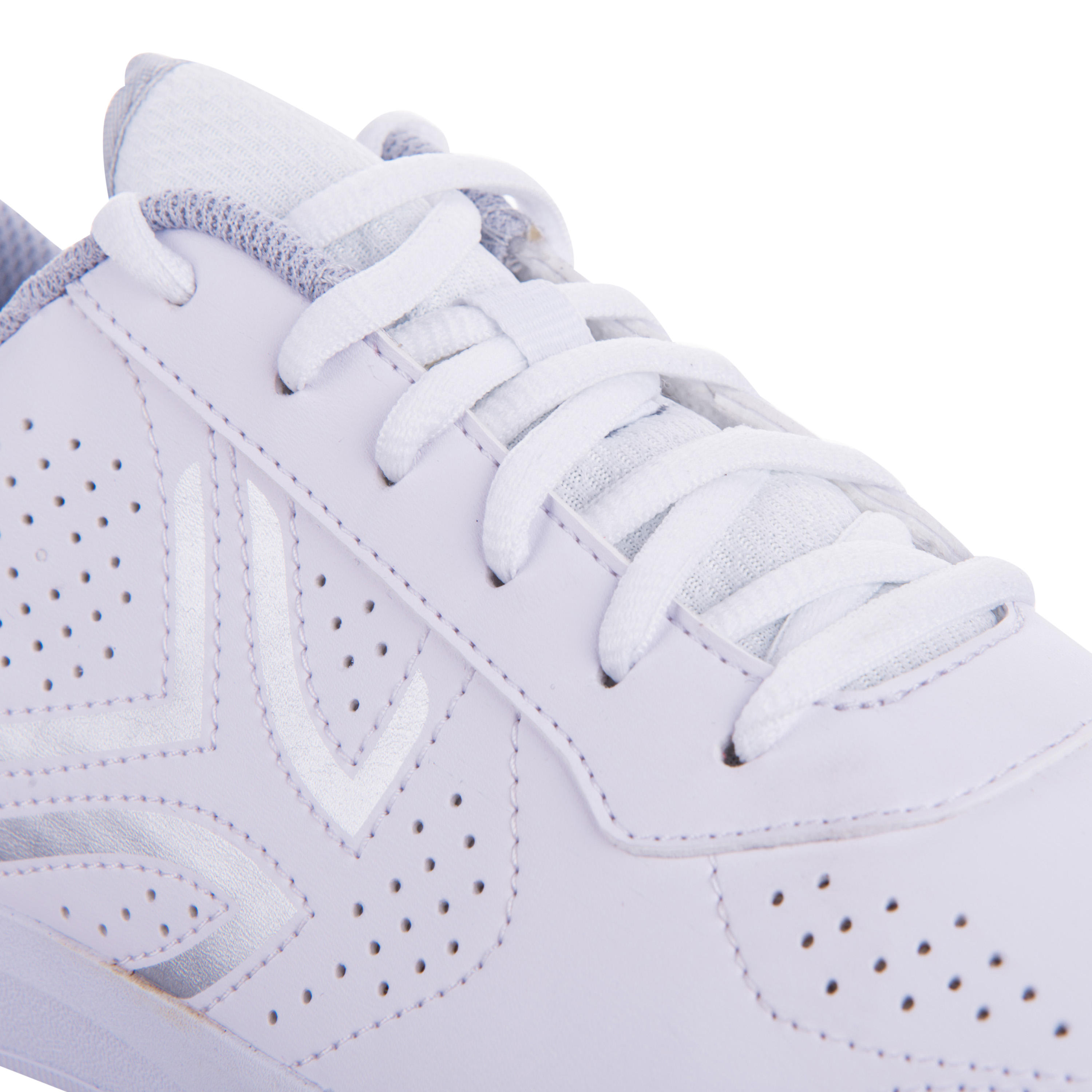 TS700 Women's Lace-Up Tennis Shoes - White 13/14