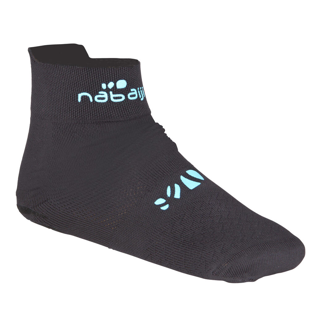 ADULT AQUASOCKS SWIMMING SOCKS - BLACK