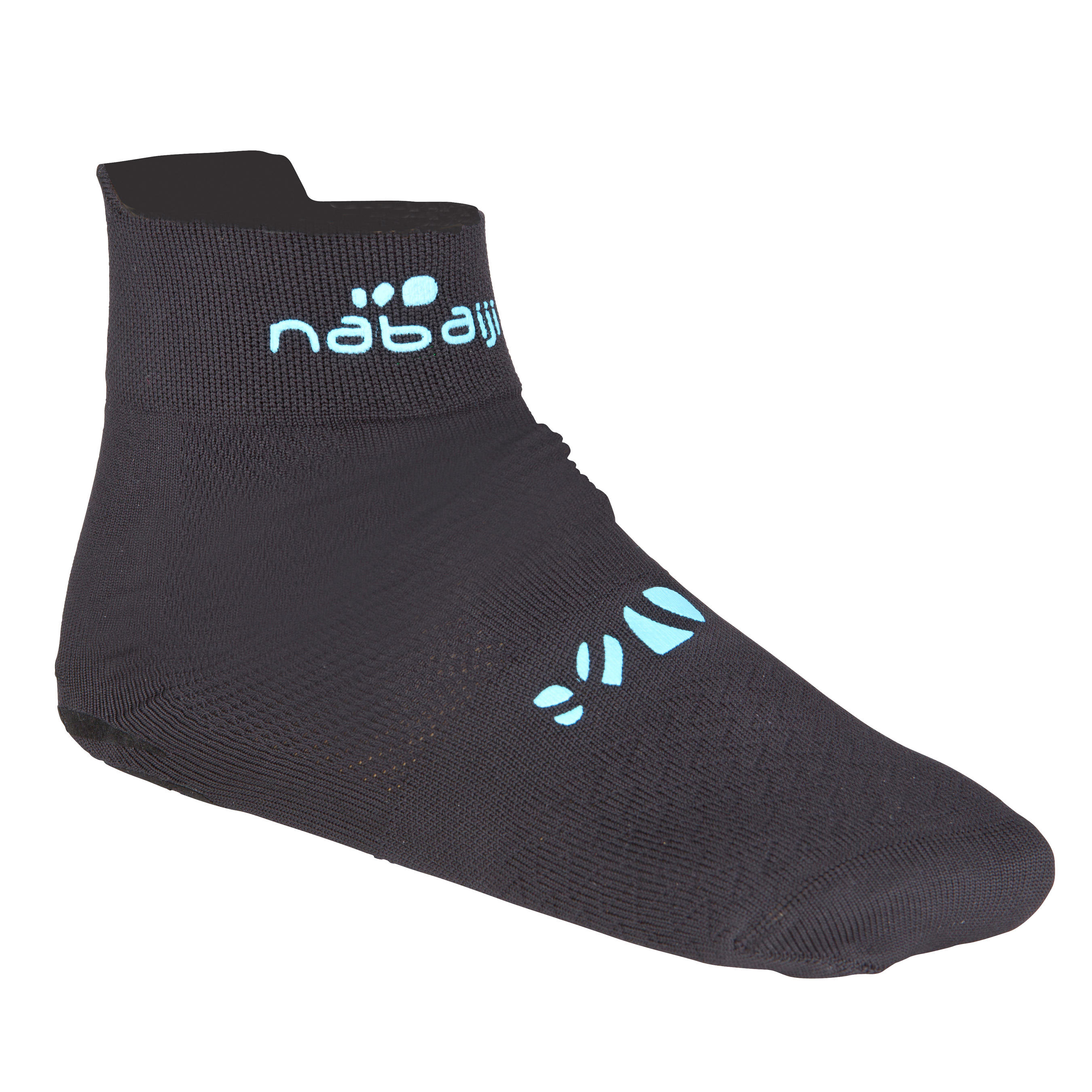 BLACK ADULT AQUASOCKS SWIMMING SOCKS 