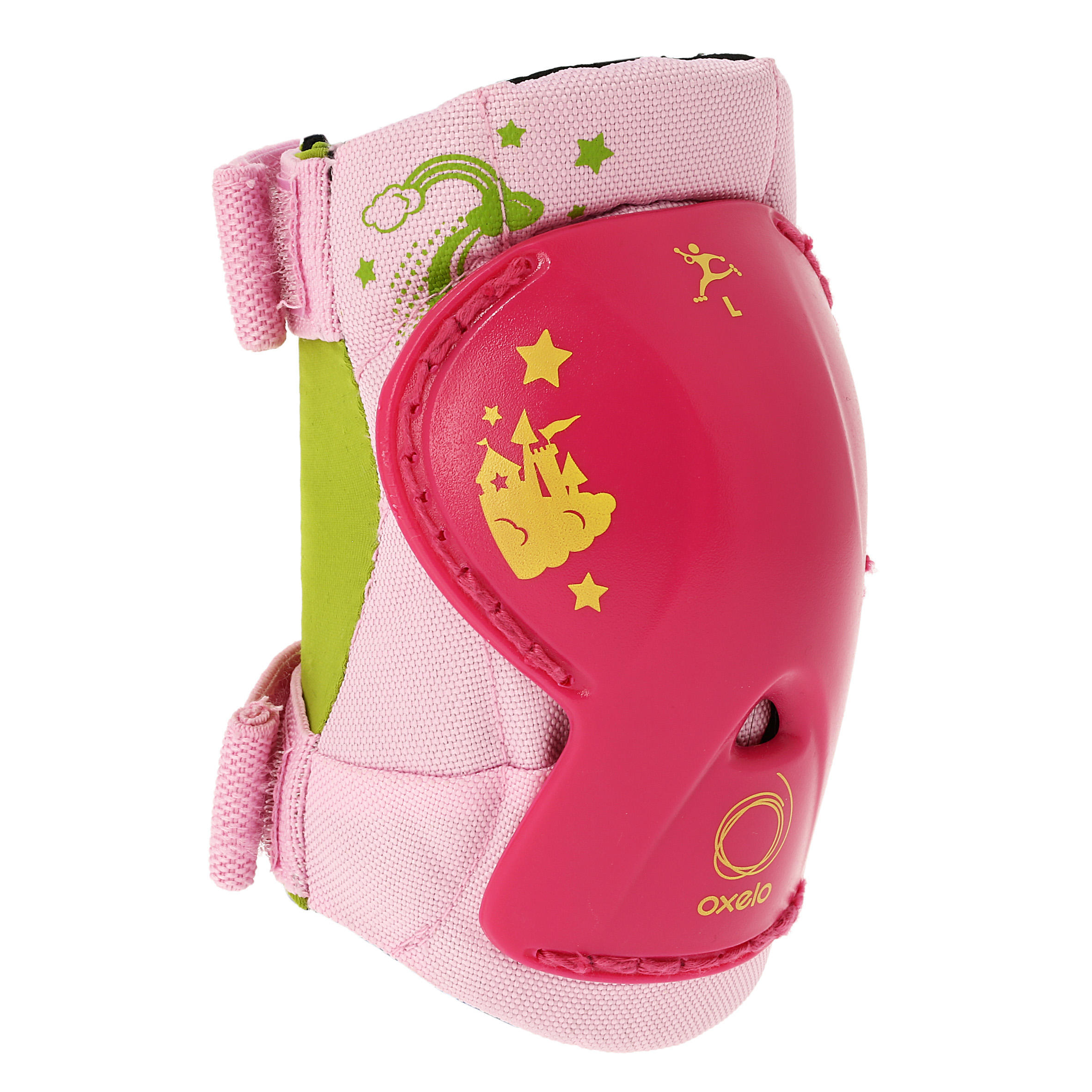 Play Kids' Inline Skating Skateboarding Scootering Protective Gear 3-Pack - Pink 3/12