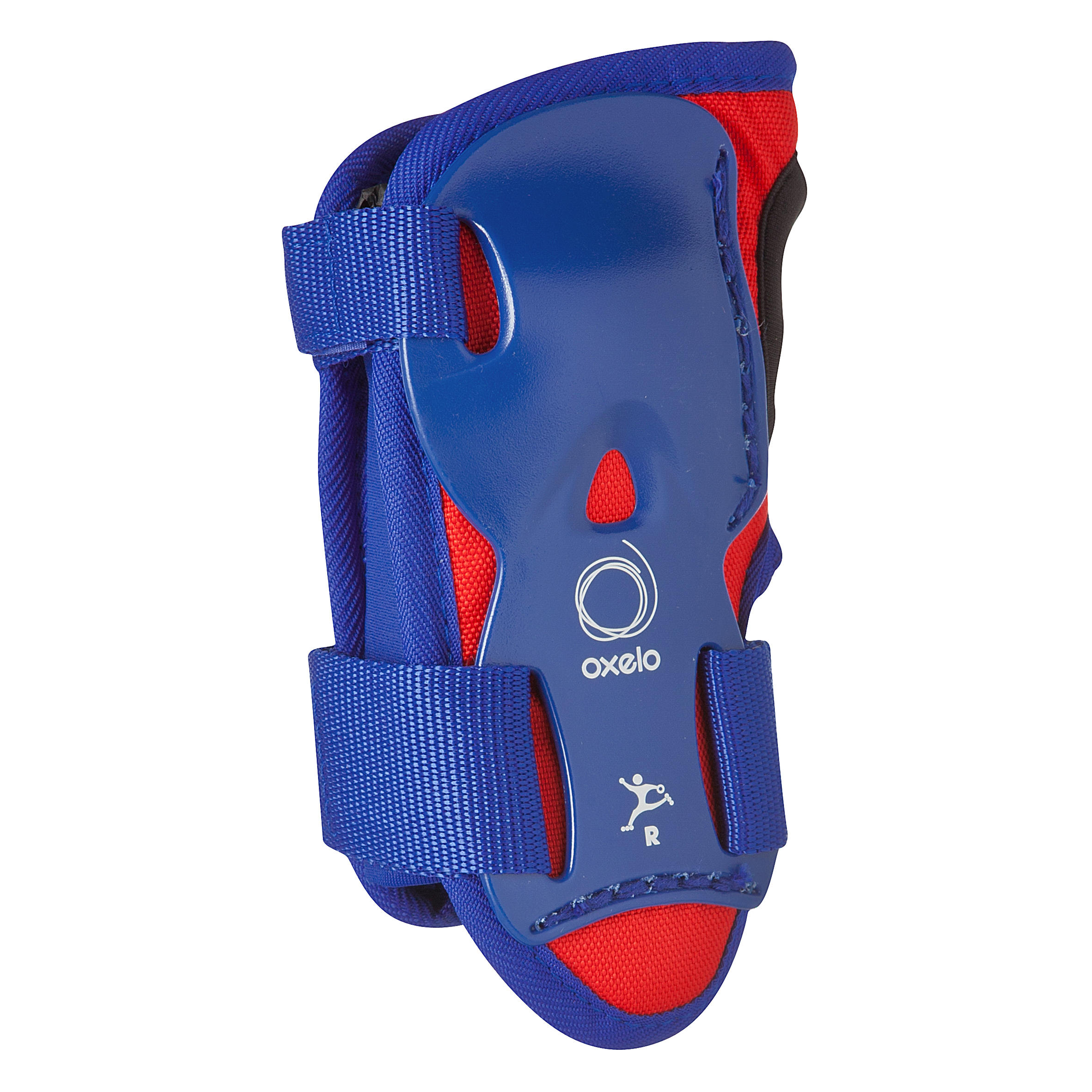 Play Kids' Inline Skates Skateboard Scooter Protective Gear 3-Pack - Blue/Red 4/11