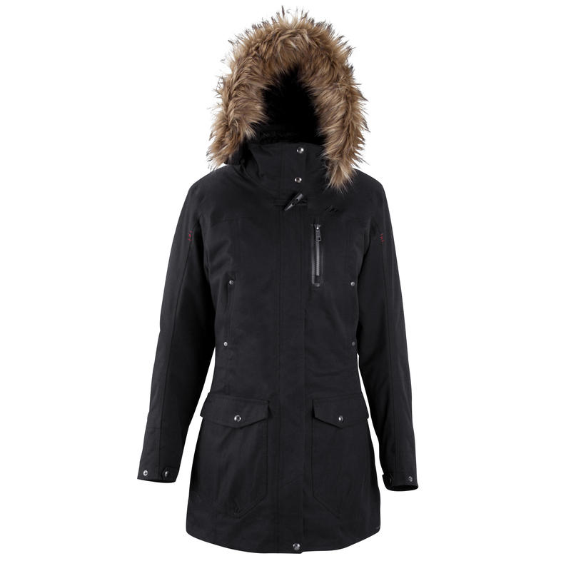 Women's 3-in-1 Jacket Travel 700 - Black