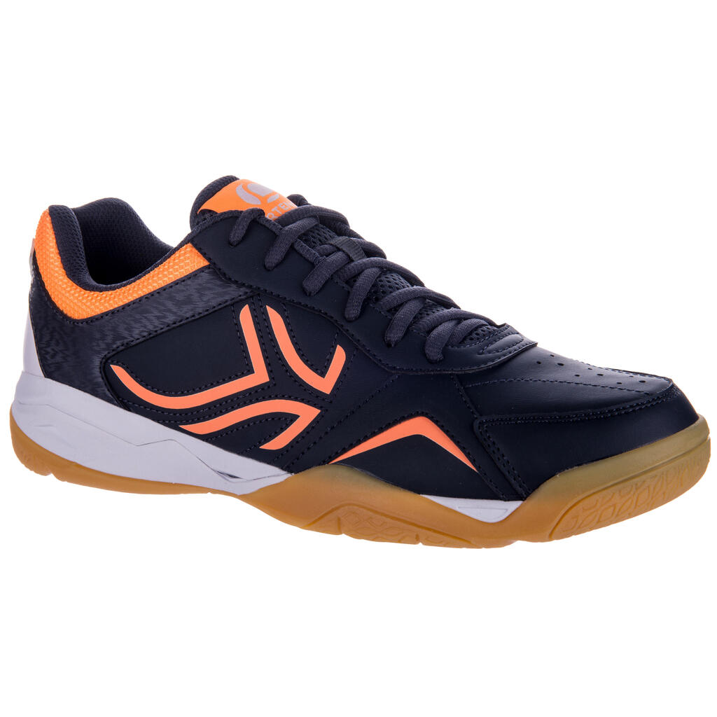 Hallenschuhe BS720 Badminton/Squash schwarz/orange