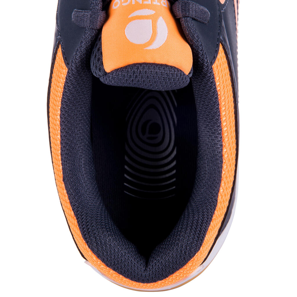 Hallenschuhe BS720 Badminton/Squash schwarz/orange