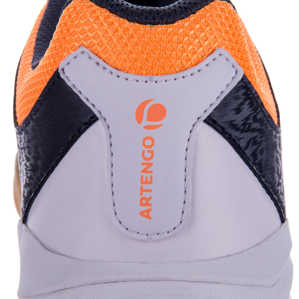 Hallenschuhe BS720 Badminton/Squash schwarz/orange