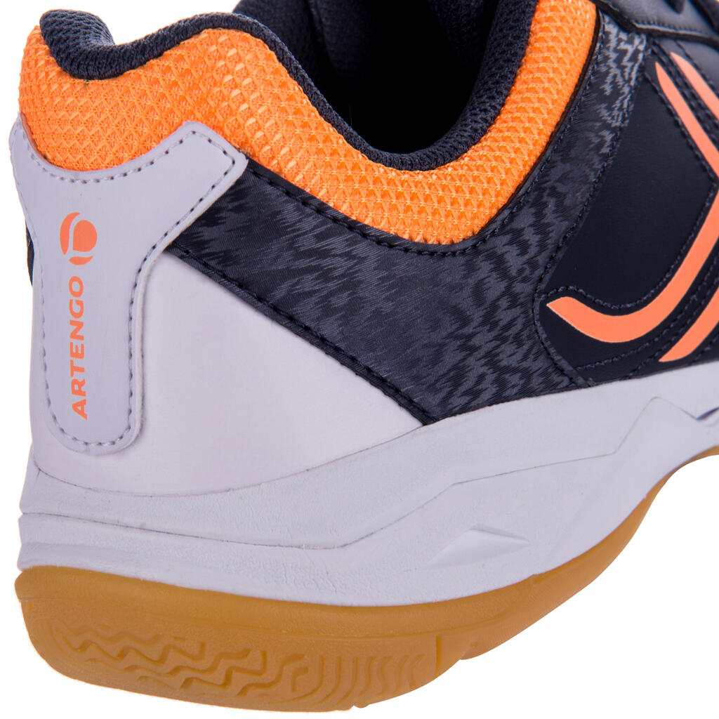 Hallenschuhe BS720 Badminton/Squash schwarz/orange