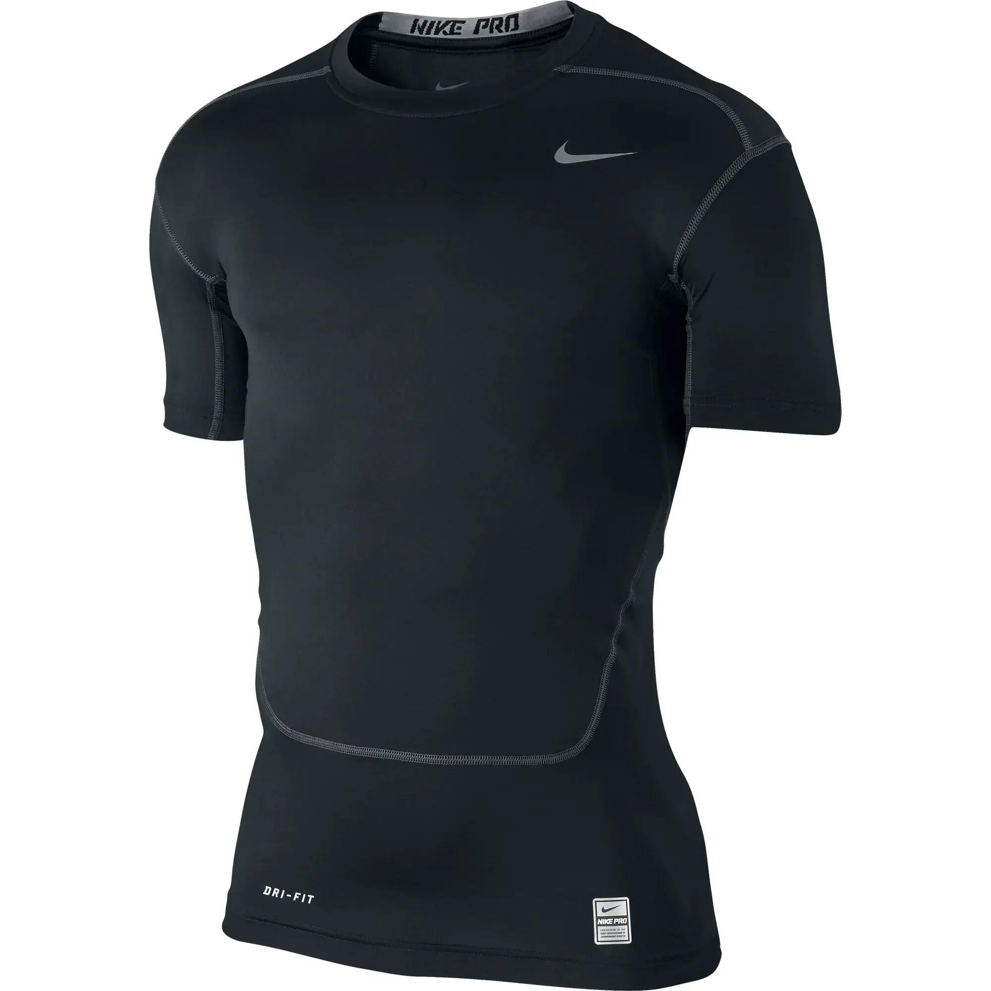 Pro Compression T-shirt - Black 1/2