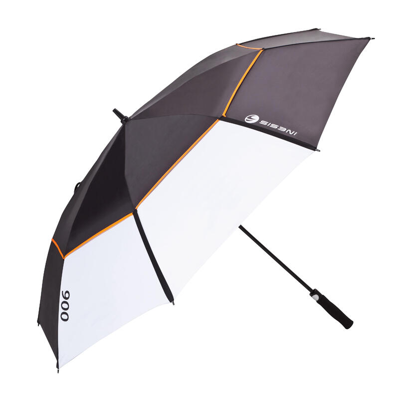 Parapluie golf 900 UV noir/blanc