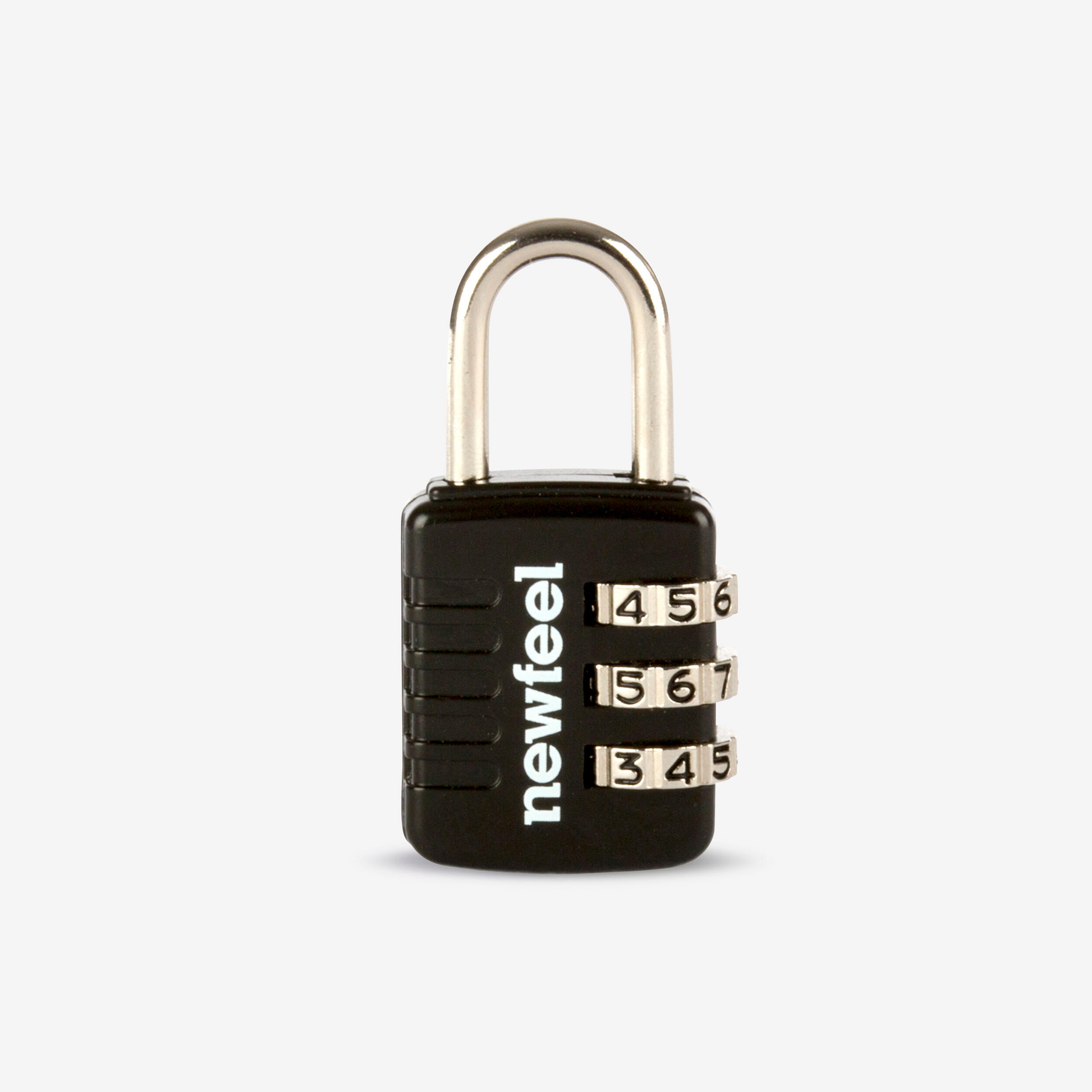 Combination Padlock - Black 1/4