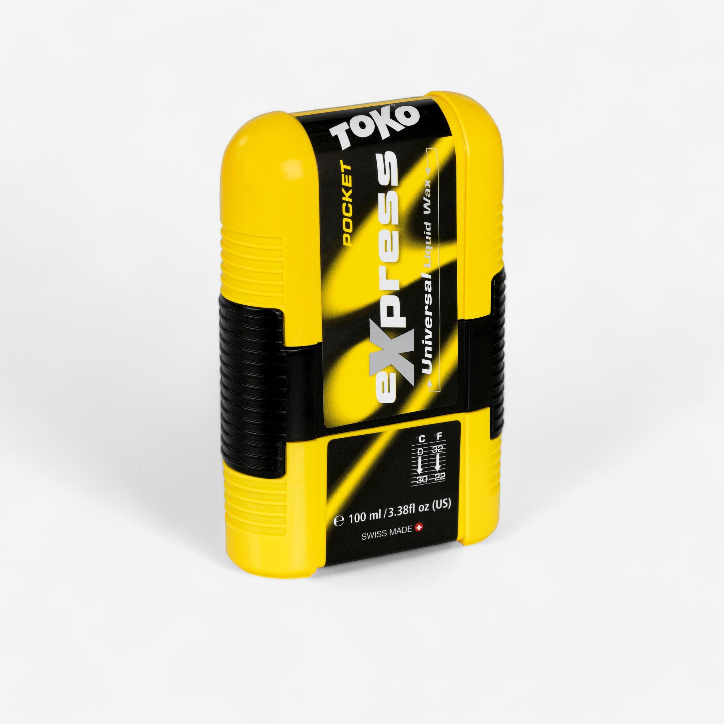 TOKO Vosk Express 100 ml na lyže, snowboardy, stúpacie pásy UNI