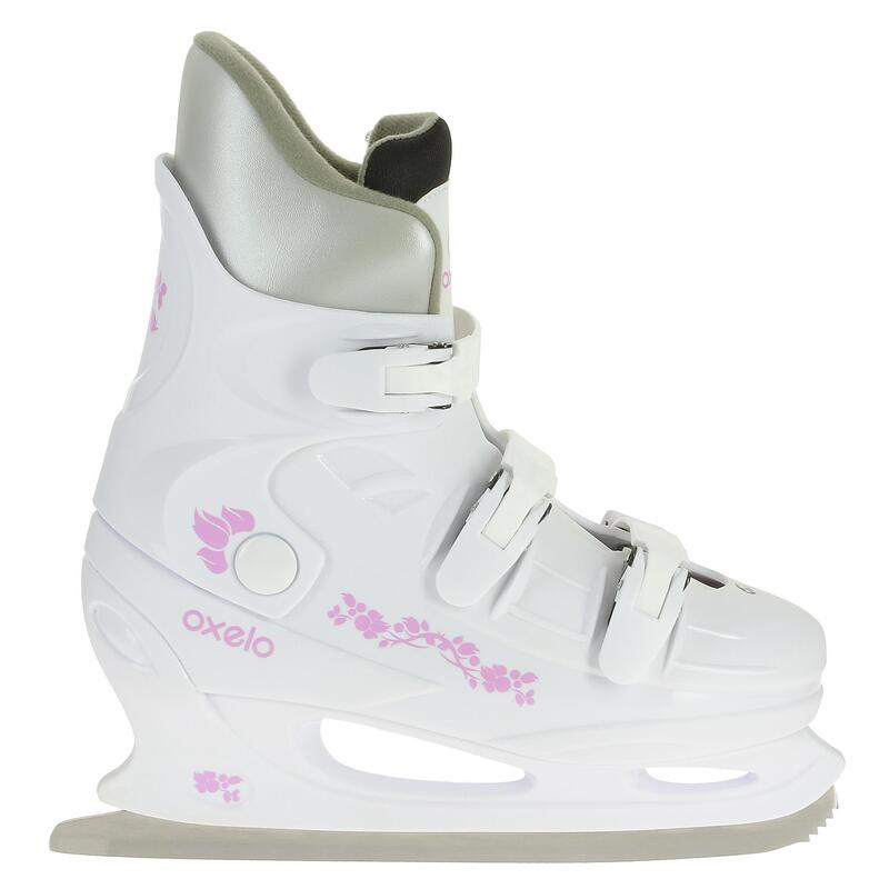 Patins à glace FIT1 Femme blanc OXELO Decathlon Patins à glace FIT1 Femme blanc OXELO Decathlon