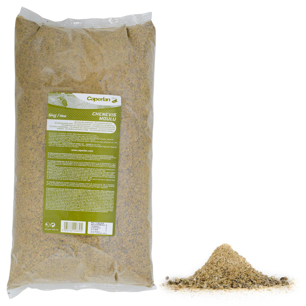 Brašno od semenki konoplje za ribolov s mesta (5 kg)