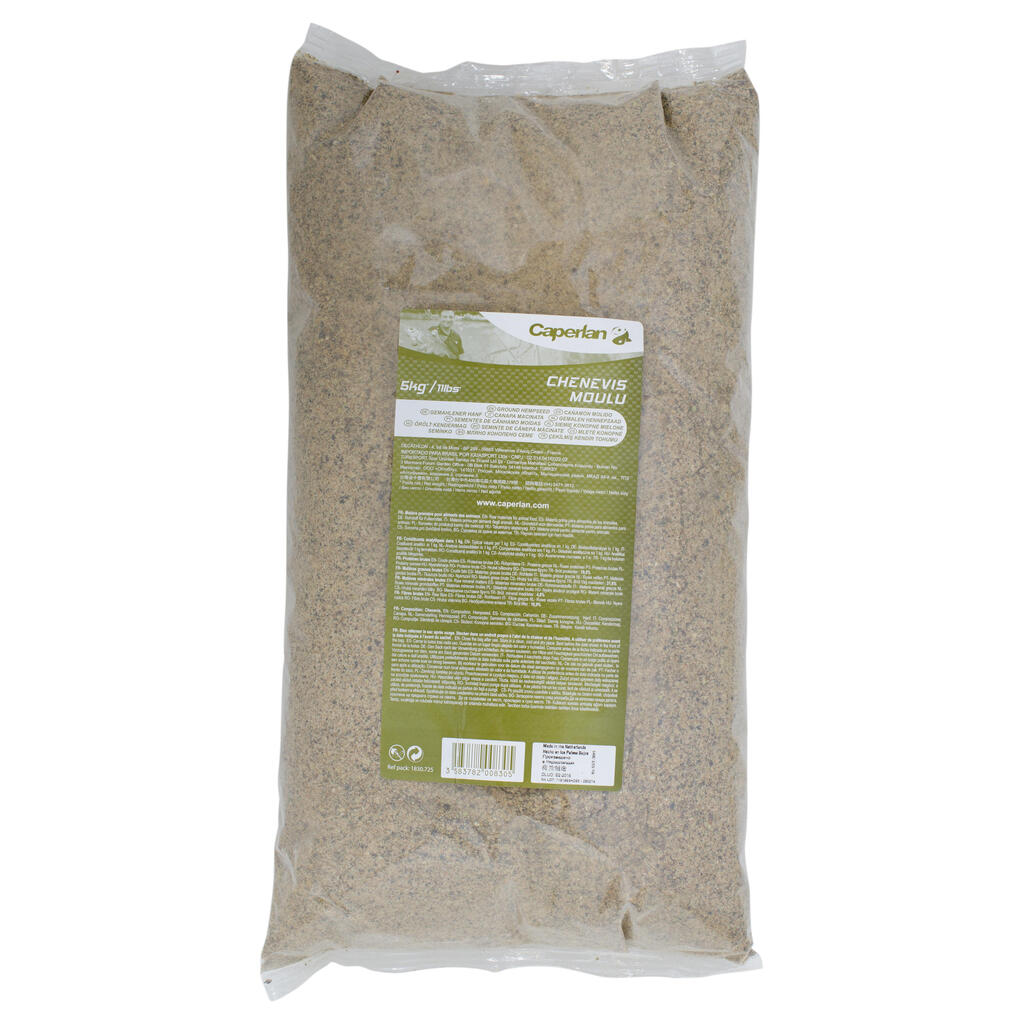 Brašno od semenki konoplje za ribolov s mesta (5 kg)