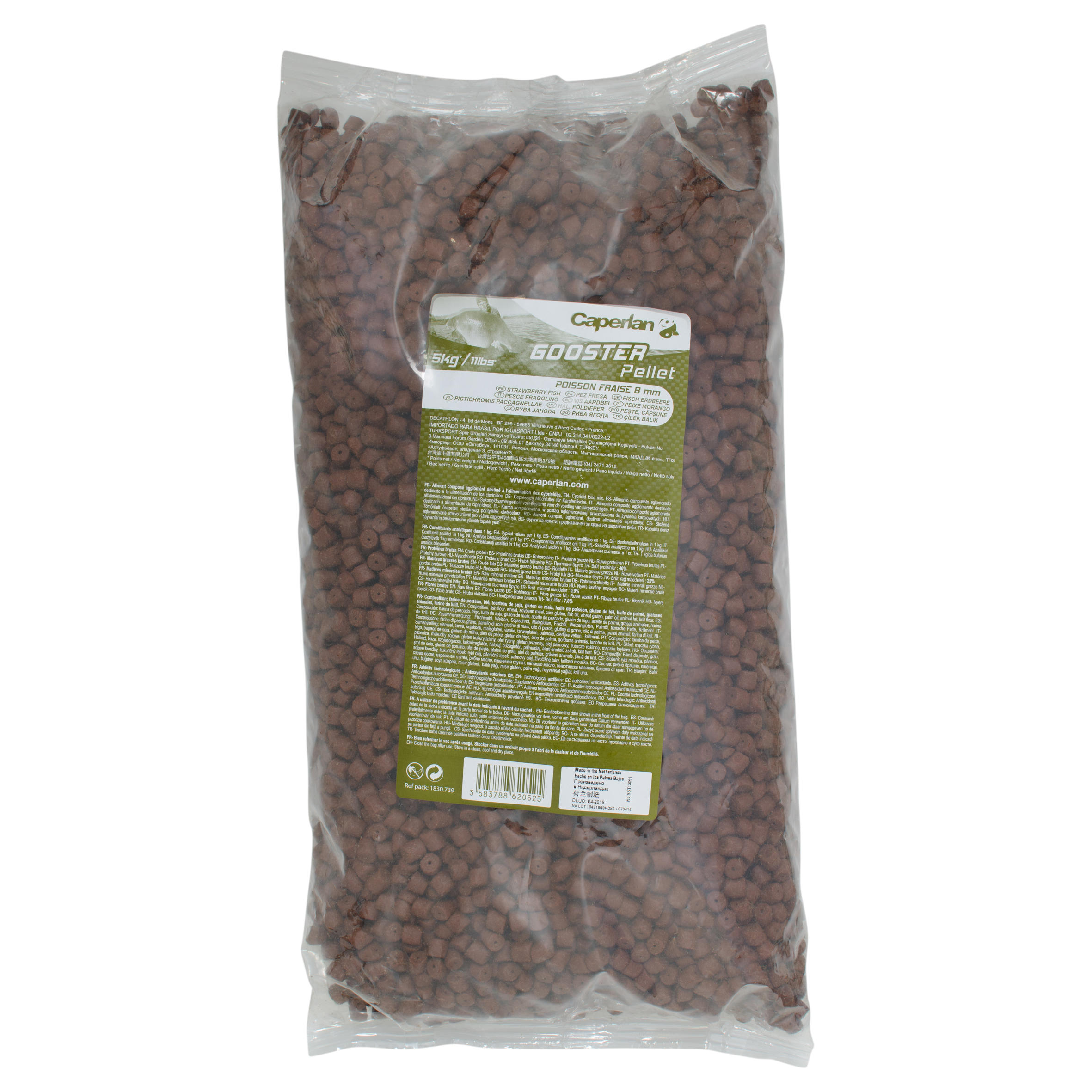 Peleți Gooster 8kg 5mm Căpșuni