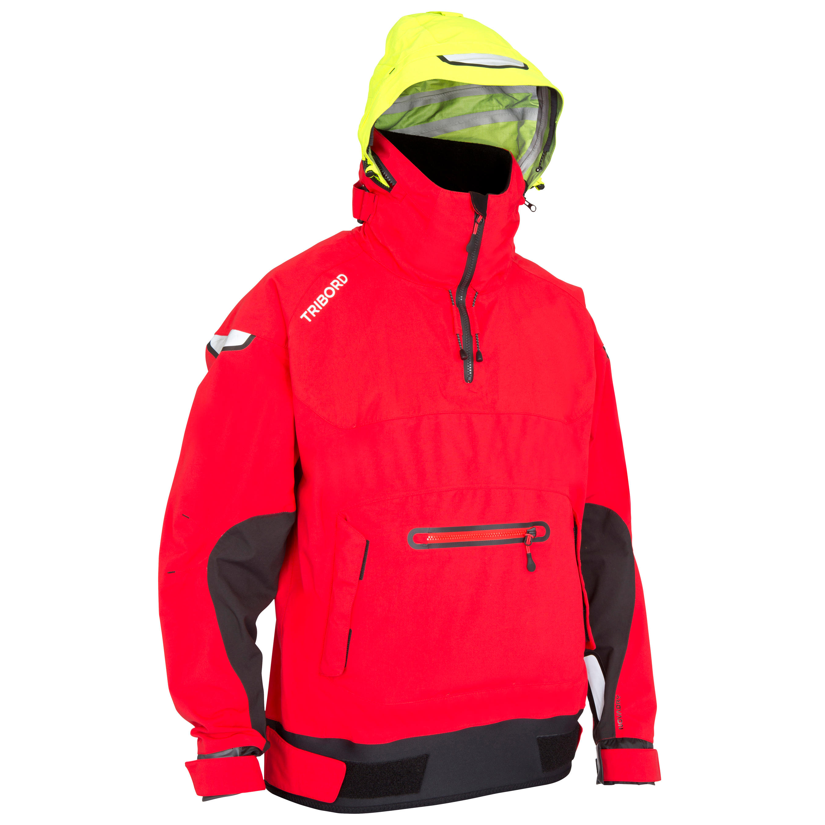 TRIBORD Ozean 900 Men's waterproof and breathable sailing jacket - Red