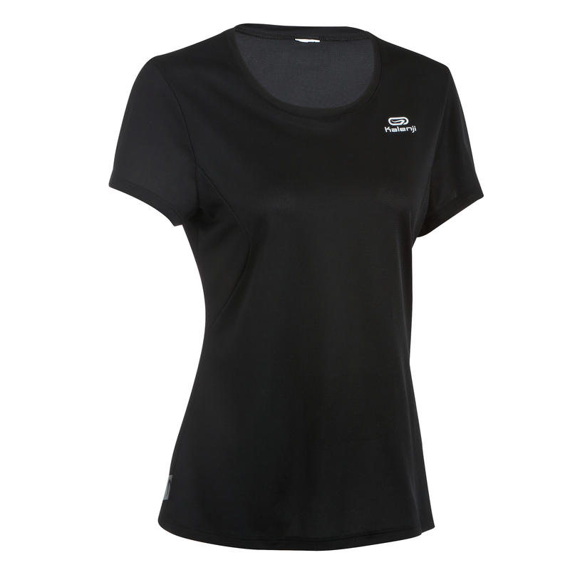 T-SHIRT JOGGING FEMME COURSE AU SEC NOIR T-SHIRT JOGGING FEMME COURSE AU SEC NOIR